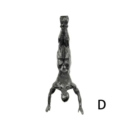 Athlete Rock Climbing Resin Background Wall Hanging Decoration, Sculpture Statue, Retro Figures, Present Decor New 2023