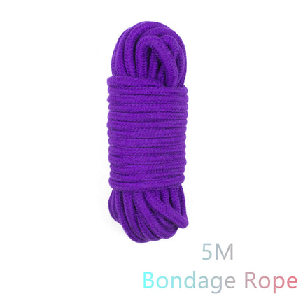 4 Colors  Fetish Exotic Shibari Accesories of Handcuffs Bondage Rope for Men Women Slave Role Play Binder Restraint Touch Fun