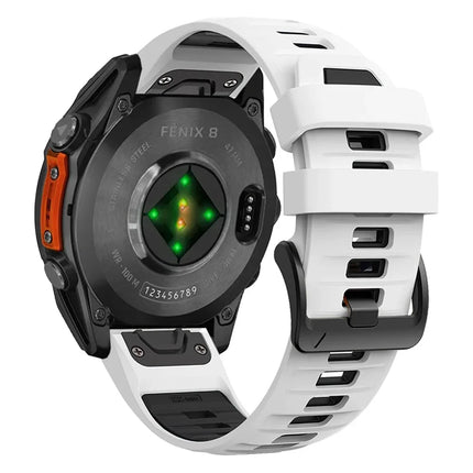 For Garmin Fenix 8 43mm 47mm 51mm Sports Original Silicone Wristband for Garmin Epix/Quatix7/Fenix 7X 6X 7S Pro/Descent Mk3 Band