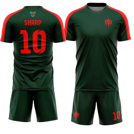 Anime Inazuma Eleven Raimon, 3D Printed Summer Men's Shorts, Two-piece Set, Street Casual Sportswear Set