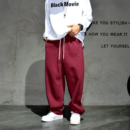 American Streetwear High Quality Sweatpants Mens Clothing Korean Fashoin Sport Baggy Pants Hip Hop Joggers Male Kpop Trousers