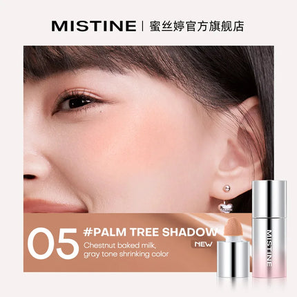 Mistine Thai Latte Liquid Blush 7g Translucent Natural Blending Makeup Smooth Colour Retention Cosmetics 1 Piece