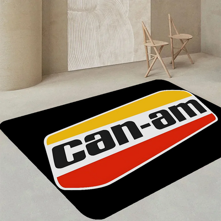 Can-Am Spyder Logo Floor Mat INS Style Soft Bedroom Floor House Laundry Room Mat Anti-skid Household Carpets