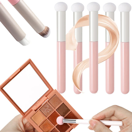 3/15PCS Mushroom Makeup Sponge Brush Foundation Sponge Powder Brushes Concealer Makeup Applicator For Face Contour Cosmetic Tool