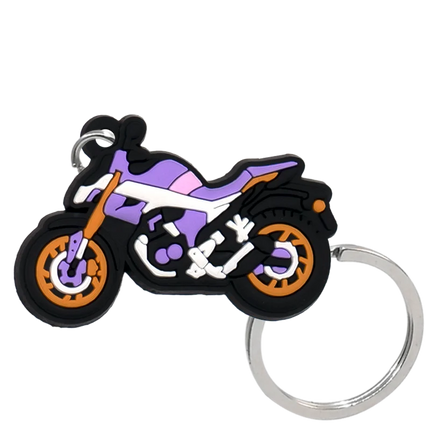 1PCS Cool Motorcycle Keychain Hot Sale Motorbike Keyring for Men Boys Car Key Accessories Glove Helmet Friends Key Holder Gifts