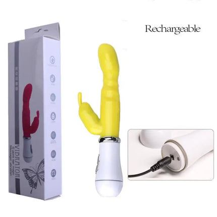 Rabbit Vibrator For Women Powerful G Spot Female Clitoris Stimulator Vibrating Silent Adult Sex Toy For Female Masturbator Shop