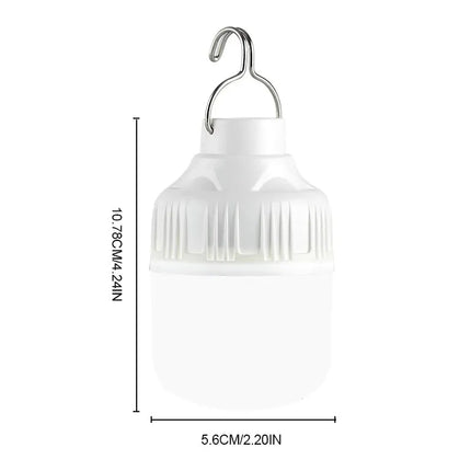 Outdoor USB Rechargeable LED Lamp Bulbs High Brightness Emergency Light Hook Up Camping Fishing Portable Lantern Night Lights