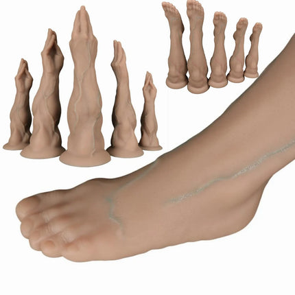 Foot,fist,anal plug Dildo Big Anal Plug Huge Hand Butt Plug Dilator Expander Huge Butt Anal Training Adult Sex Toy For Women Men