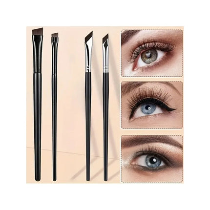 KSHBO The Upgrade Blade Eyeliner Brush Ultra Thin Fine Angle Flat Eyebrow Brush Under The Eyes Place Precise Detail Brush