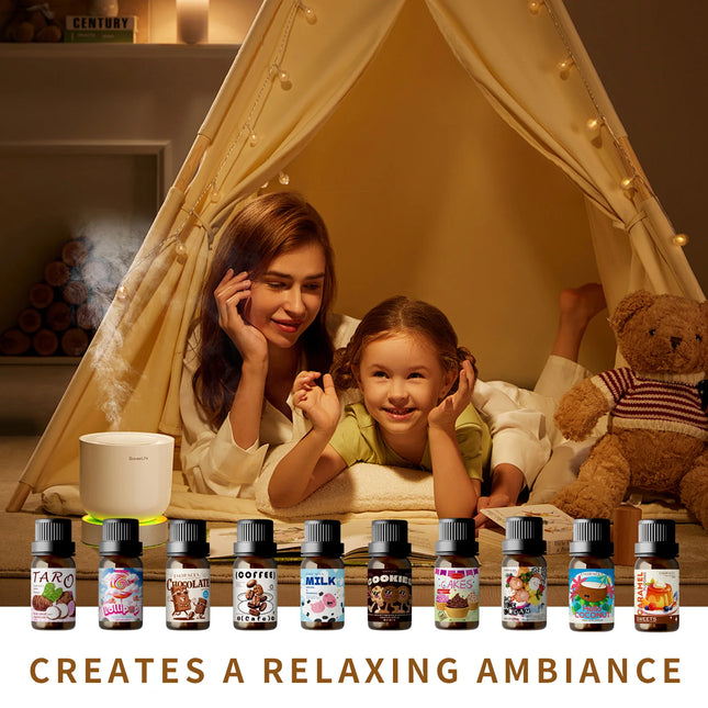 18 typle Gourmet Essential Oils Perfumes Fragrance Is Long-Lasting For Skin、Diffusers、Candles Making Gifts For Women