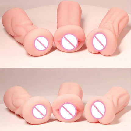 [NM]4D Realistic Deep Throat Male Masturbator Silicone Artificial Mouth Vagina Anal Erotic Oral Sex Masturbator Sex Toys For Men