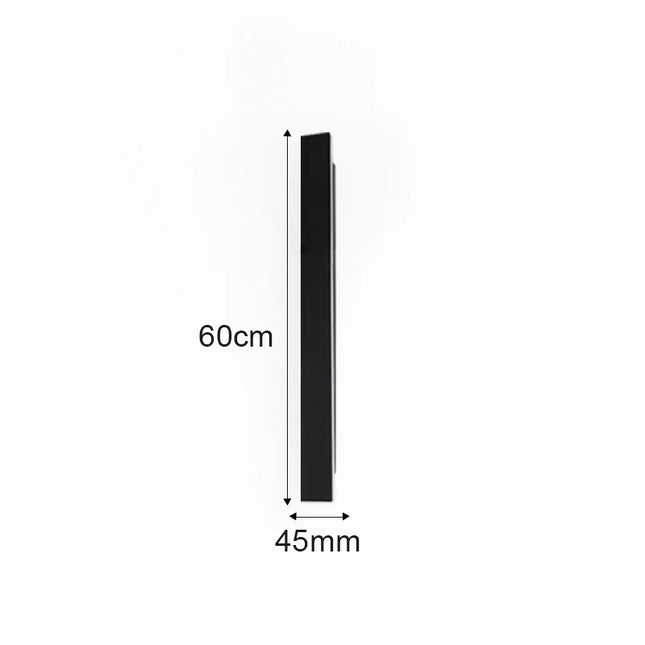 Waterproof IP65 LED Long Wall Sconce Lamp 220V 110V Garden Light Decoration Outdoor Lighting LED Wall Light External Sconce