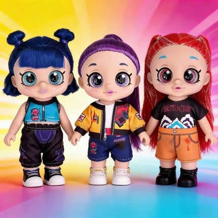 New Best-selling 10-inch K-POP Girl Doll with 5D Eyes, Music, Vinyl, Tiger Figures, Fashion Collection Toys, Gifts for Fans
