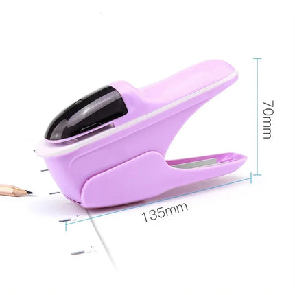 Desktop Stapleless Stapler For Fixing Up To 8 Sheets For Home School Office Desktop Stapler Ticket Paper And Document Binding
