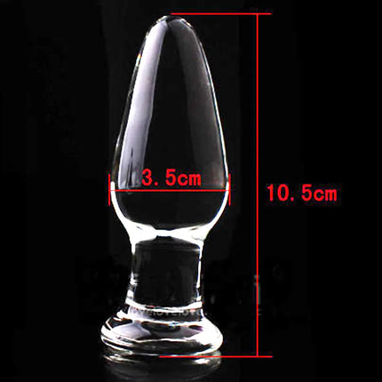 8types Sensual Glass Anal Beads for Women Fancy Butt Squirt Tails Export Anus Experience Fantasy Enthusiasts Sex Toys Lesbian