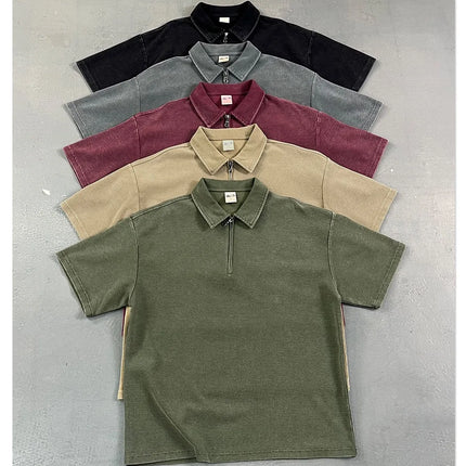 2026 New Half-Zip Polo Shirt