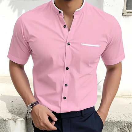 Men's shirts, 3D printed men's tops, plus size business office clothing, XS-6XL, comfortable and soft fabric, fast delivery