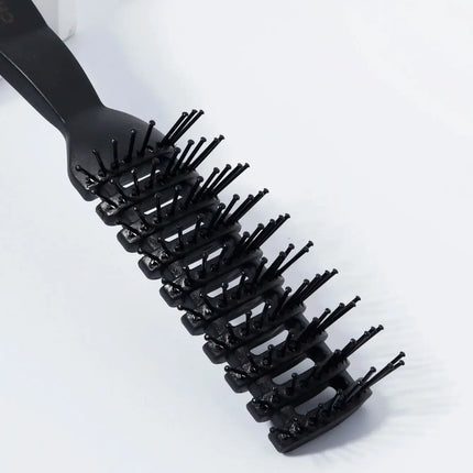 Anti static soft hair comb, fast drying brush, professional salon brush, massage and hair care, special for real hair wigs