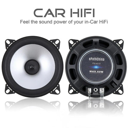 2pcs 4/5/6.5 Inch 88dB 2 Way Car Coaxial Speakers 12V Vehicle Door Auto Audio Music Stereo Full Range Frequency Hifi Speaker