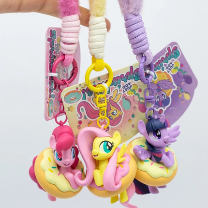 My Little Pony Trendy Blind Box Toys Cartoon Figure Fluttershy Twilight Sparkle Pinkie Pie Donut Bag Doll Pendant Gifts Toys