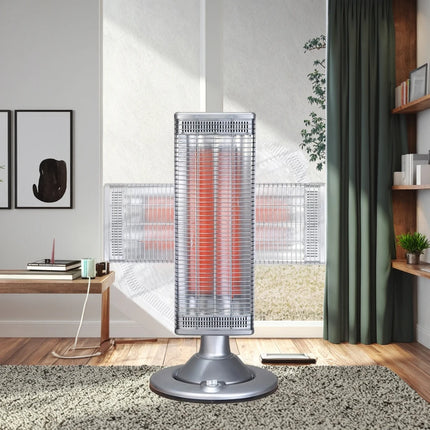 Factory Supply Carbon Fiber Heater Portable Heater Fast Safety Heat for Office Bedroom Home