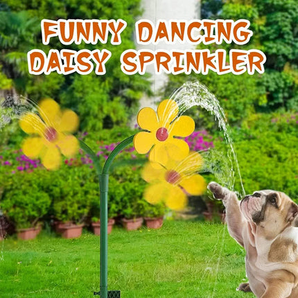 Garden Lawn Sprinkler Flower Shape razy Spin 720 Rotating Water Spray Yard Lawn Watering Irrigation Tool Garden Decoration