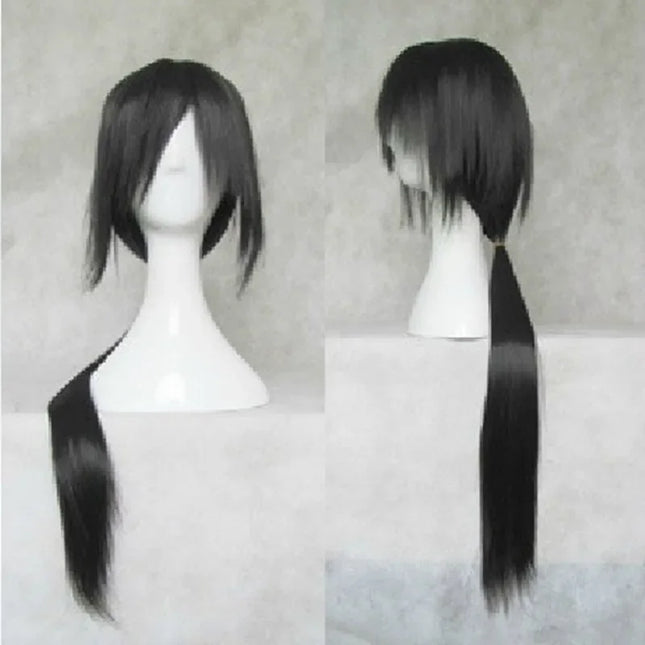Dangan Ronpa Kyouko Kirigiri Purple Cosplay Wig Long Straight Synthetic Hair Wigs