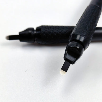 10/50Pcs Disposable Microblading Pen 0.15/0.18mm 18U Sterilized Permanent Makeup Eyebrow Tattoo Pen with U Blades
