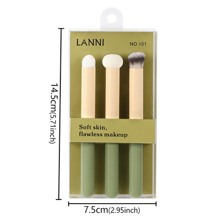 3Pcs Soft Mushroom Sponge Head Makeup Brushes Lipstick Lip Makeup Brush Cosmetic Tools Foundation Concealer Brush Cosmetic Tools