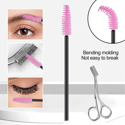 New 2pcs/set Safe Stainless Steel Eyebrow Trimme  Eyebrow Scissors With Comb Hair Removal Shaver Cutter Durable Makeup Tool