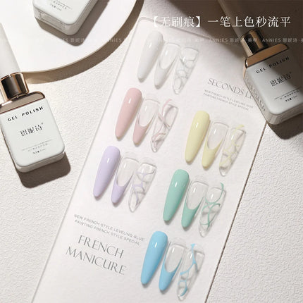 12ml French Nail Polish 12 Colors Long Lasting Quick Drying No Curing Lamp Needed Nail Supplies Varnish for Nails Manicure
