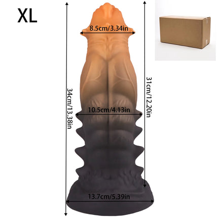Monsters Big Anal Plug Enlargenmen Prostate Massager Huge Anal Dilator Butt Plug Anal Training Expansion Sex Toys For Women Men