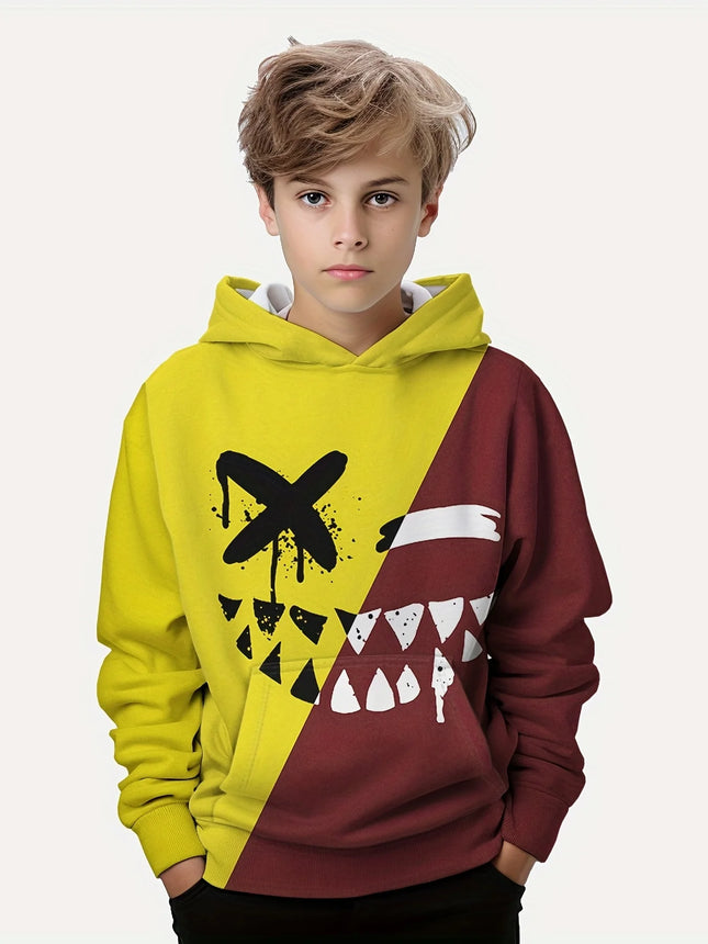 Kids Clothes Hoodies Long Sleeve Children's Sweatshirt Creative Print Casual Girls' Summer Clothes Boy Tops Children's Clothing