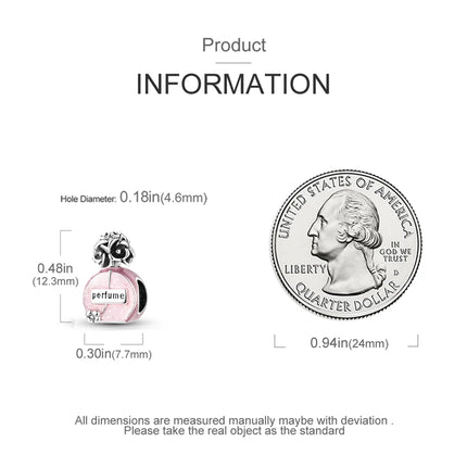 925 Sterling Silver Pink Series Charms Bow Tie Girl Cake Princess Beads Pendant Fit Original Bracelet DIY Jewelry Gift For Woman