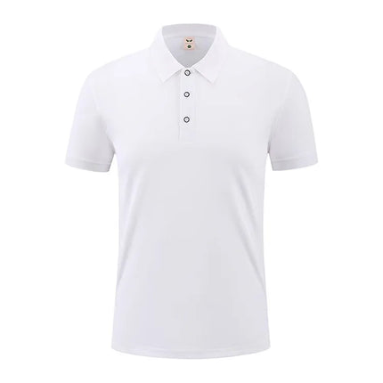 2026 Summer Men's Red Short-Sleeved Polo Shirts, Fashion Casual Pullover, 21 Colors Available T-Shirt