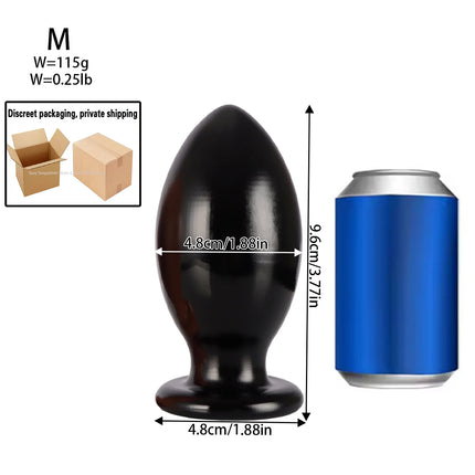 7 Size Buttplugs Anal Beads Balls Cunt Plug Dilatador Anal Plug Sex Toys Small And Big 9.5cm Huge Anal Plug Toys For Women Men