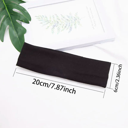 3Pcs Fashion Sports Headbands for Women Elastic Hair Bands Running Fitness Yoga Hair Bands Stretch Makeup Hair Accessories