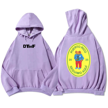 DTMF Debí Tirar Más Fotos New New Album Hoodies Bad Bunny Singer Printing Sweatshirts Men Women Clothing Sudaderas Hombre Male