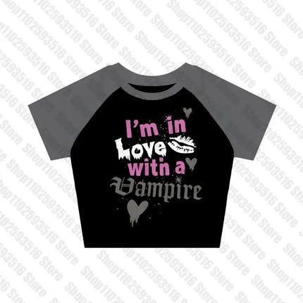 Gothic Clothes for Women Crop Top Woman Female Clothing Trashy Y2k 2000s Tops Harajuku Tanks & Camis Women's Corset Emo Cropped