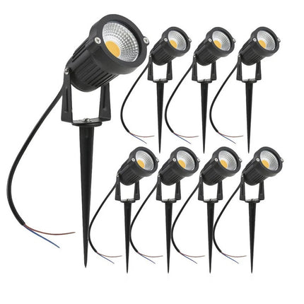 LED Garden Lights Outdoor Waterprof Lawn Lamp 220V110V12V 5W10W15W20W Landscape Spike Bulb IP65 Led Light Garden Path Spotlights