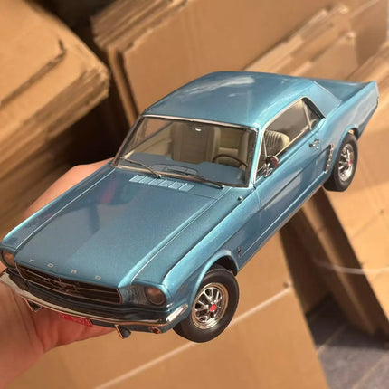 Defective Norev unboxed 1/18 scale Ford Mustang Haedtop Coupe alloy collectible car model ornaments souvenir die-cast metal toy