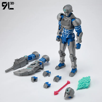 9L 3D Fantasy Warrior Character Model Horror Style Action Figure Desktop Display Collectible Toys Ornament Dummy13 Lueky13 Gifts