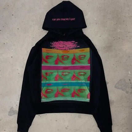 Statue of Liberty Hoodies Women European And American Street Y2k Hip Hop Grunge Punk Rock Sweatshirt Best Sell Casual Hoodie