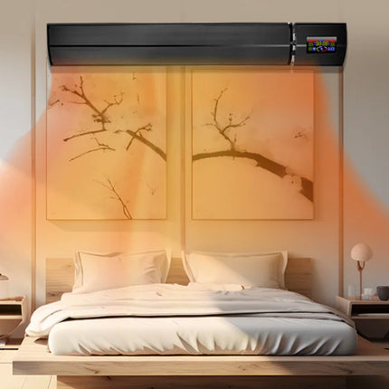 Infrared Patio Heater , Ceiling/Wall Dual Mount,  Instant Heat - IP55 Waterproof & Overheat Protection, with Remote Control