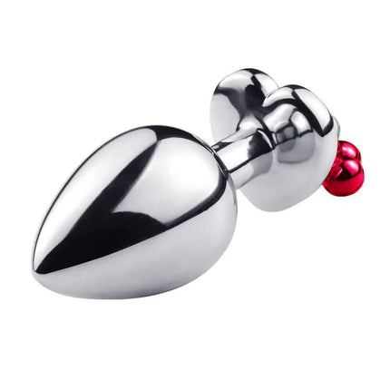 3 Size Metal Anal Plug Crystal and Bells Anus Dilator Sex Toys Bullet Stainless Steel Butt Plug Men Women Couples Adult Toys