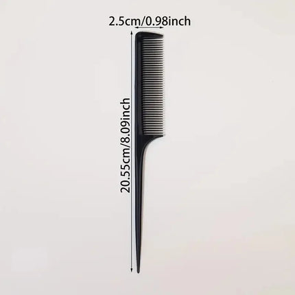 5/10/20pcs Rat Tail Comb Set, Heat Resistant Anti-Static Hair Styling Combs for Salon, Professional Hairdressing Tools