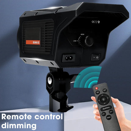 Video Studio Kit 150W Photography Light Dimmable Remote Control LED Lamp 2m Tripod Flash Studio Accessories 3000-6000K 3 Colors