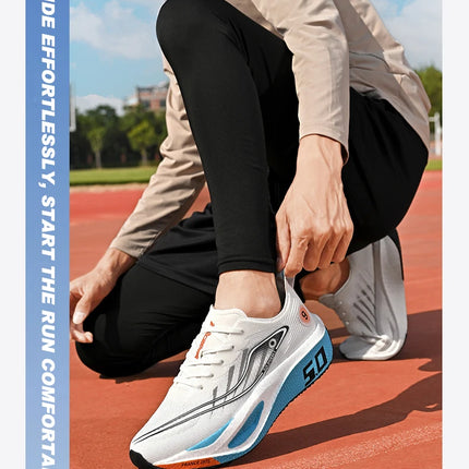 New Trendy Sports Running shoes, Comfortable and Breathable Men's and Women's Sports Casual shoes, Outdoor Large-sized Black 10