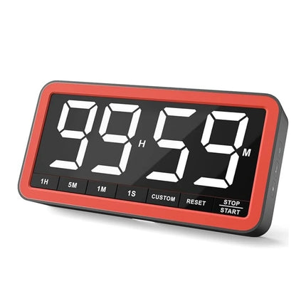 VOCOO Rechargeable Larger LED Digital Kitchen Timer Portable Magnetic Countdown Timer Cooking Timer For Classroom Kitchen