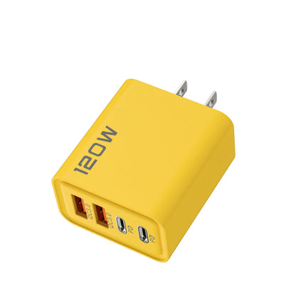 Fast Charging USB Type C Charger 120W 4 Port PD Quick Charge 3.0 For iPhone Samsung Xiaomi Huawei EU US UK Plug Phone Adapter